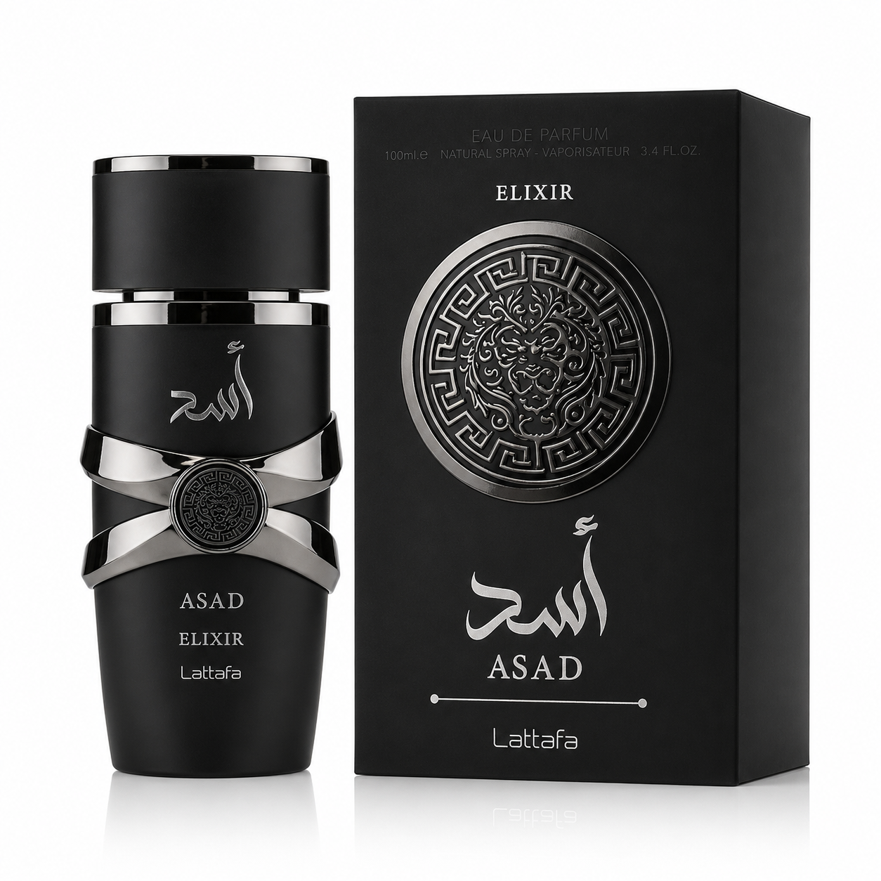 Asad Elixir Lattafa Eau de Parfum Masculino-100 ml