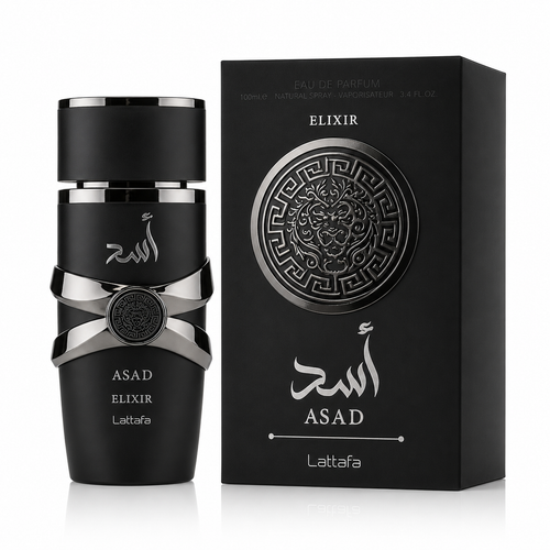 Asad Elixir Lattafa Eau de Parfum Masculino-100 ml