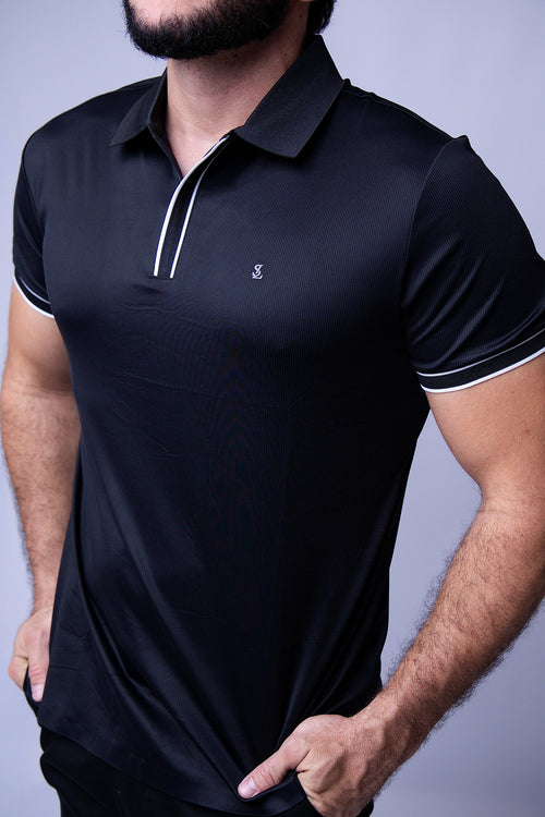 Camisa Polo Tech Ziper Solluti