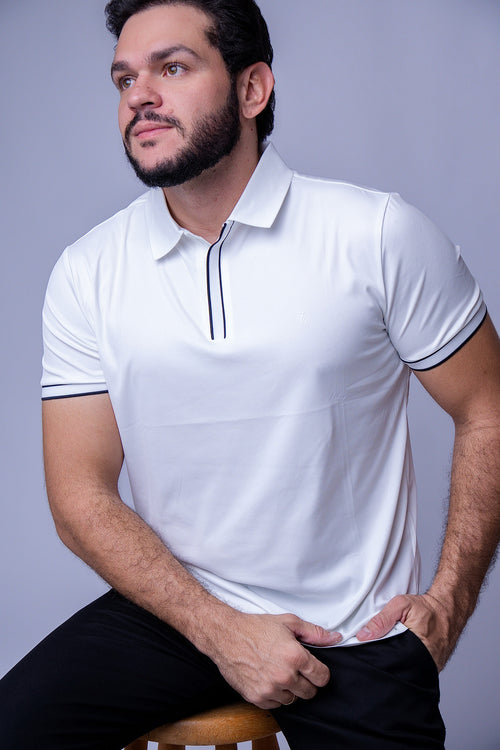 Camisa Polo Tech Ziper Solluti