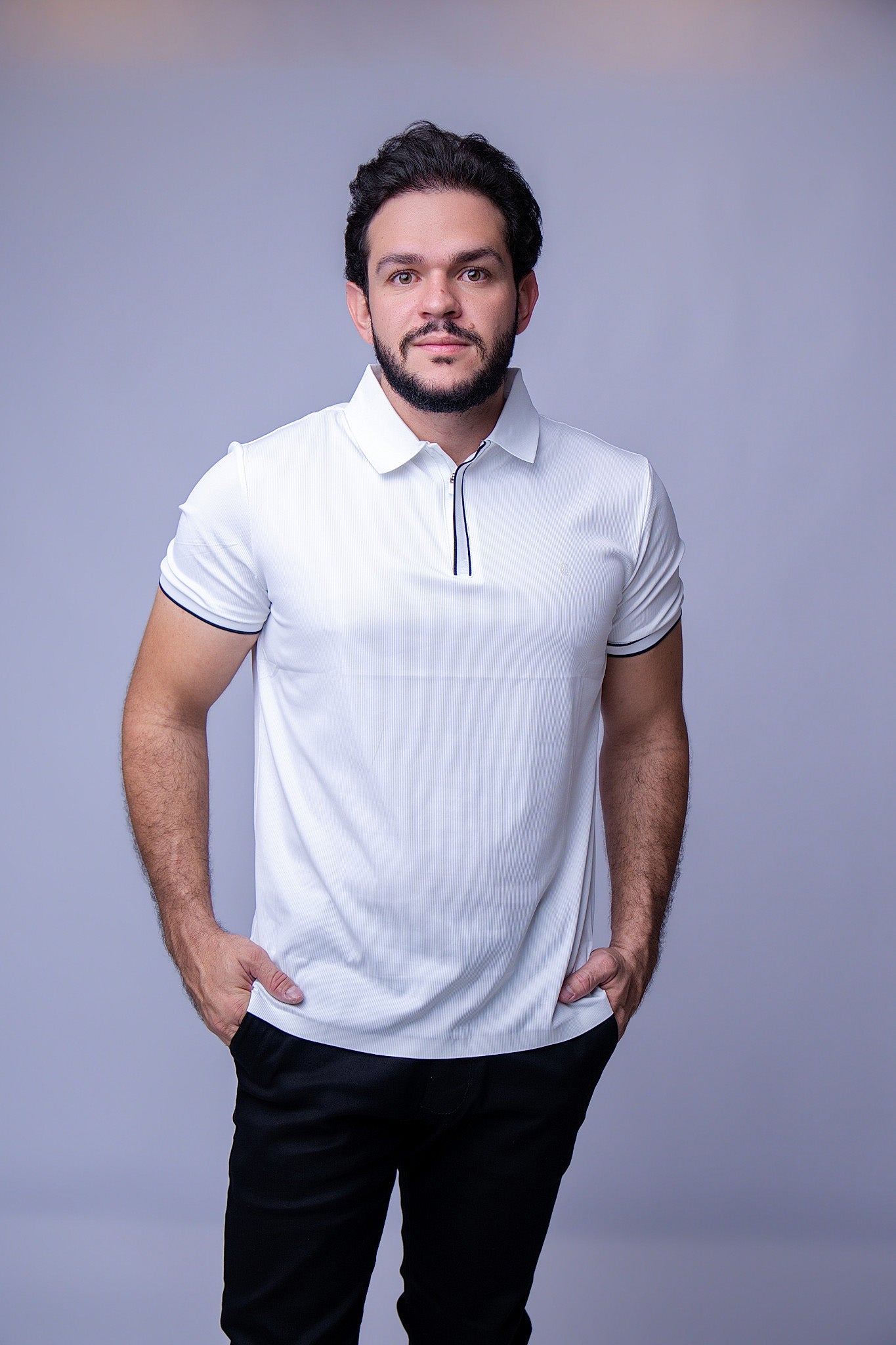 Camisa Polo Tech Ziper Solluti