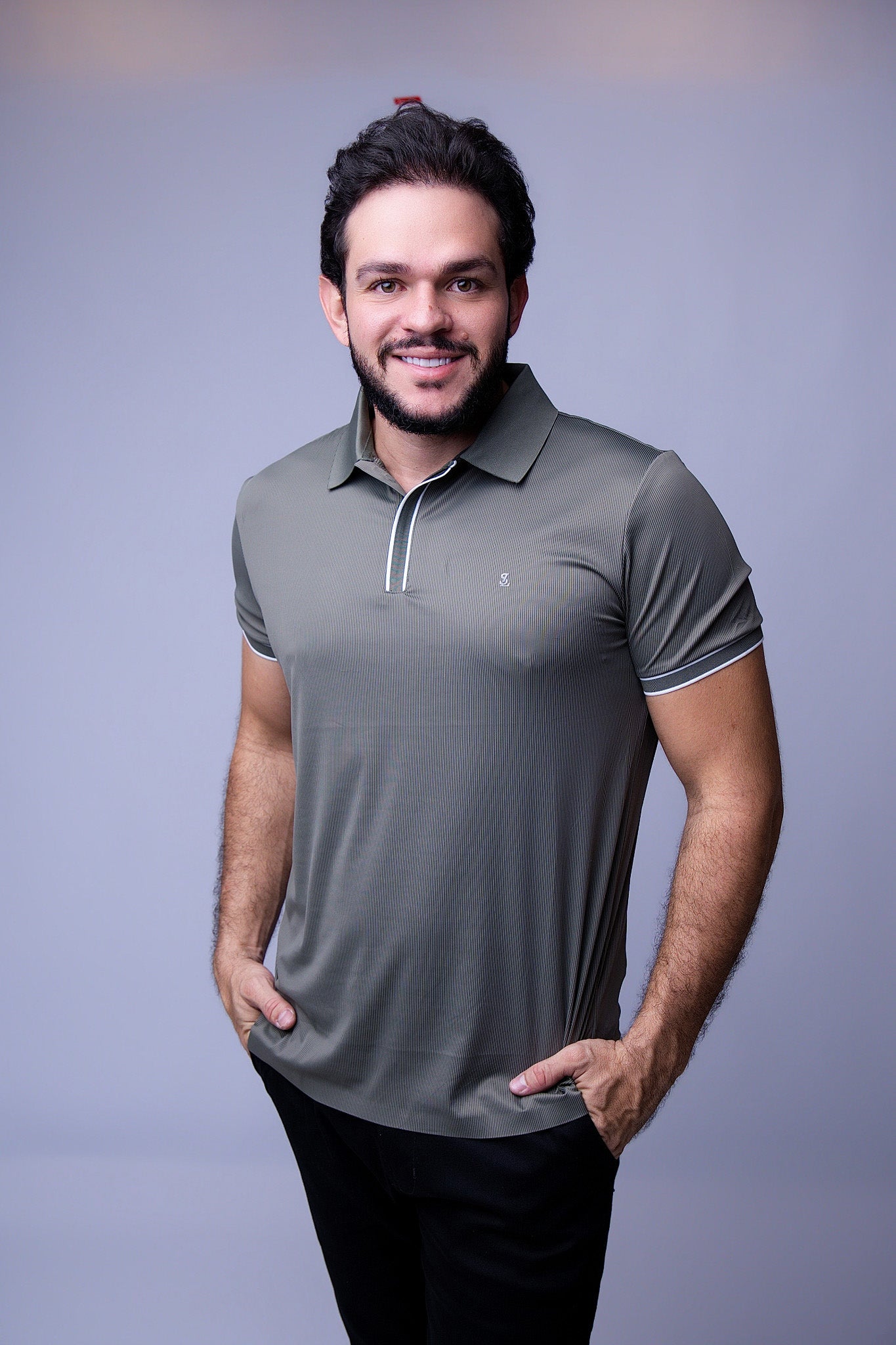 Camisa Polo Tech Ziper Solluti