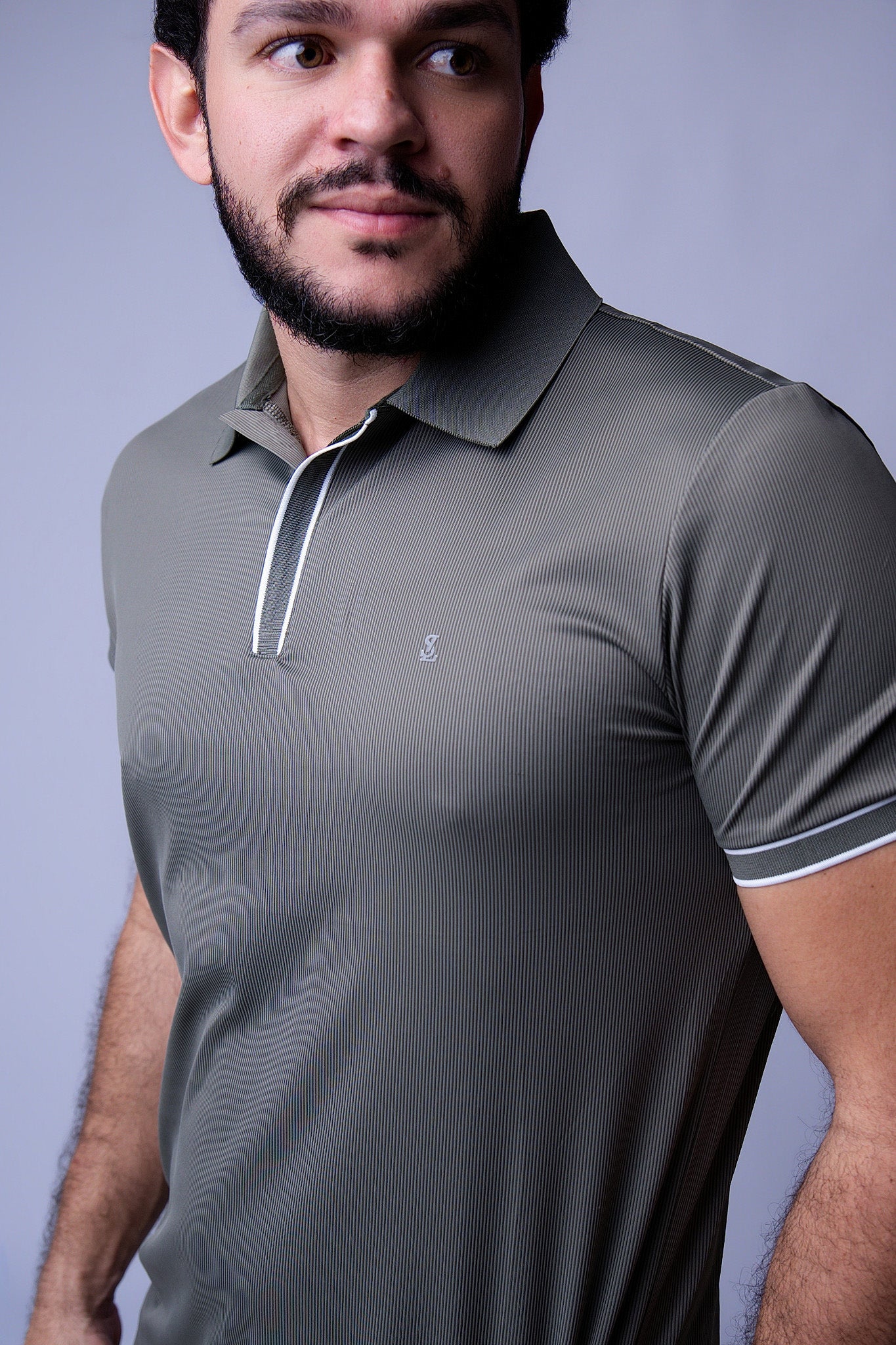 Camisa Polo Tech Ziper Solluti