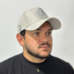 Boné Solluti Trucker Camurça Cinza
