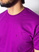 Camiseta Masculina Solluti Magenta escuro