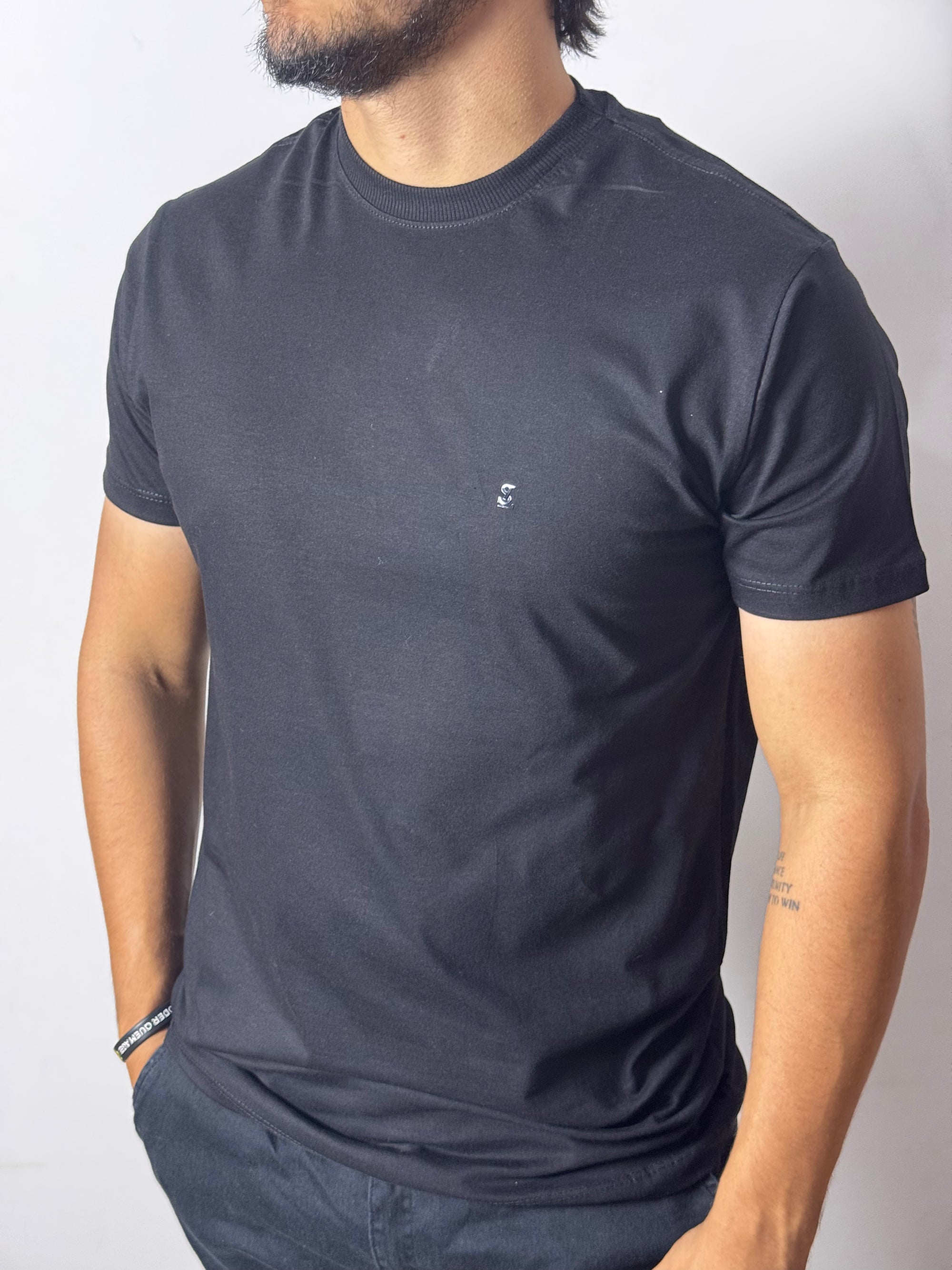 Camiseta Masculina Solluti Preto