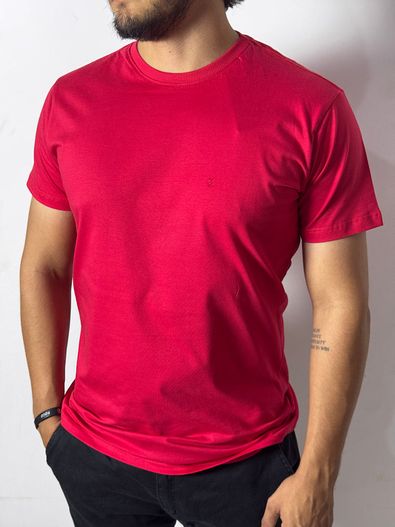 Camiseta Básica Solluti Vermelho