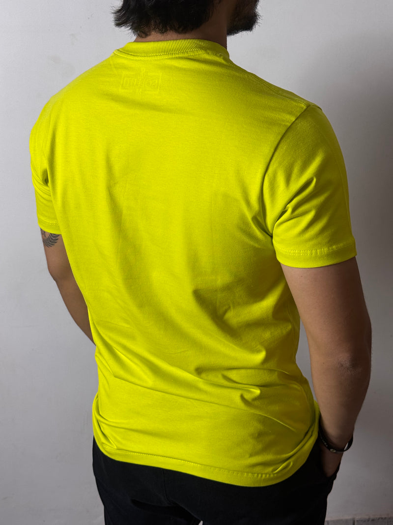 Camiseta Básica Solluti Verde Limão
