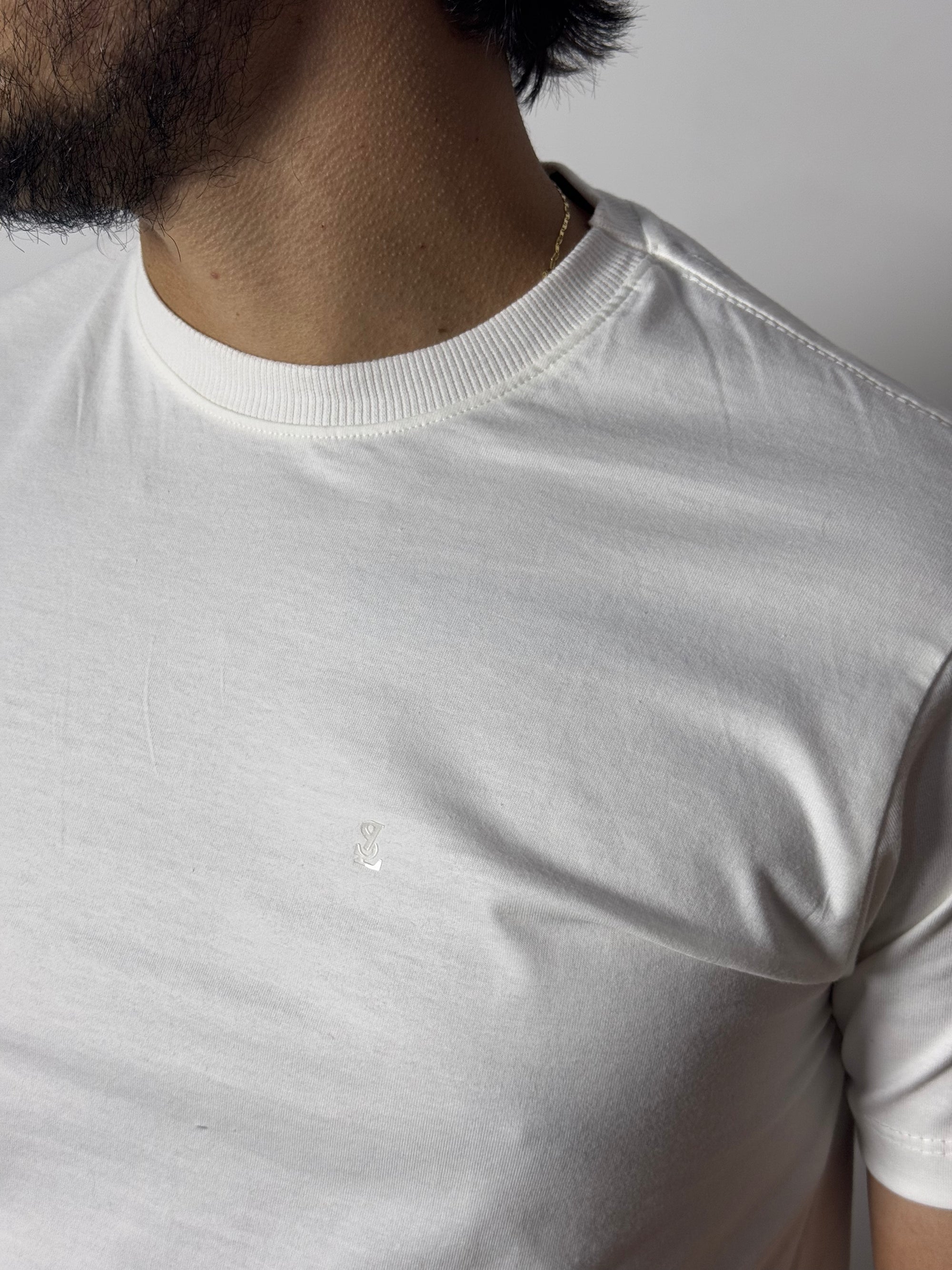 Camiseta Masculina Solluti Creme