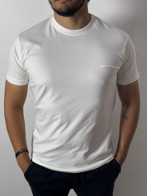 Camiseta Masculina Solluti Creme