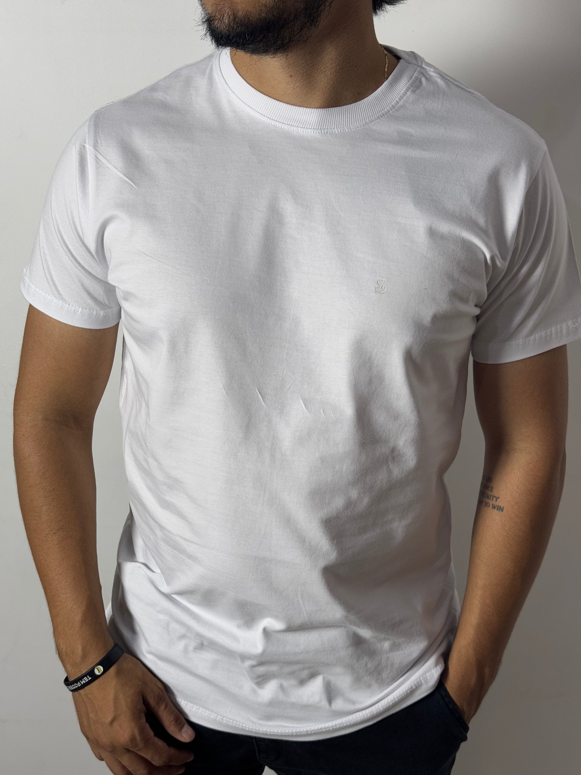 Camiseta Masculina Solluti Branco