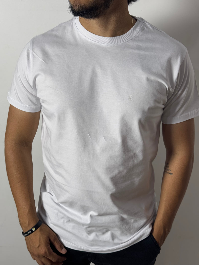 Camiseta Básica Solluti Branco